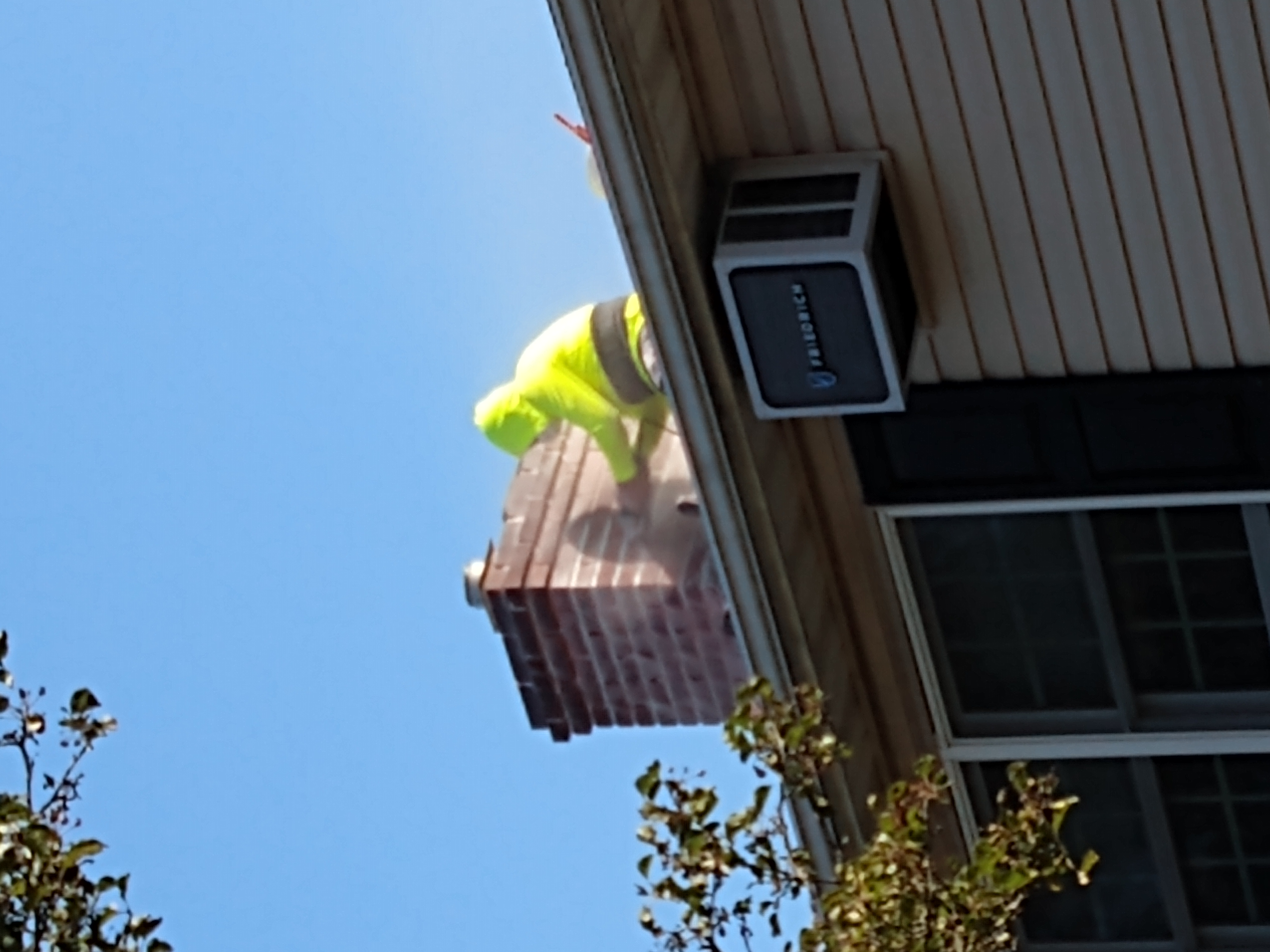 Chimney tuckpointing and mortar repair in Port Washington, New York